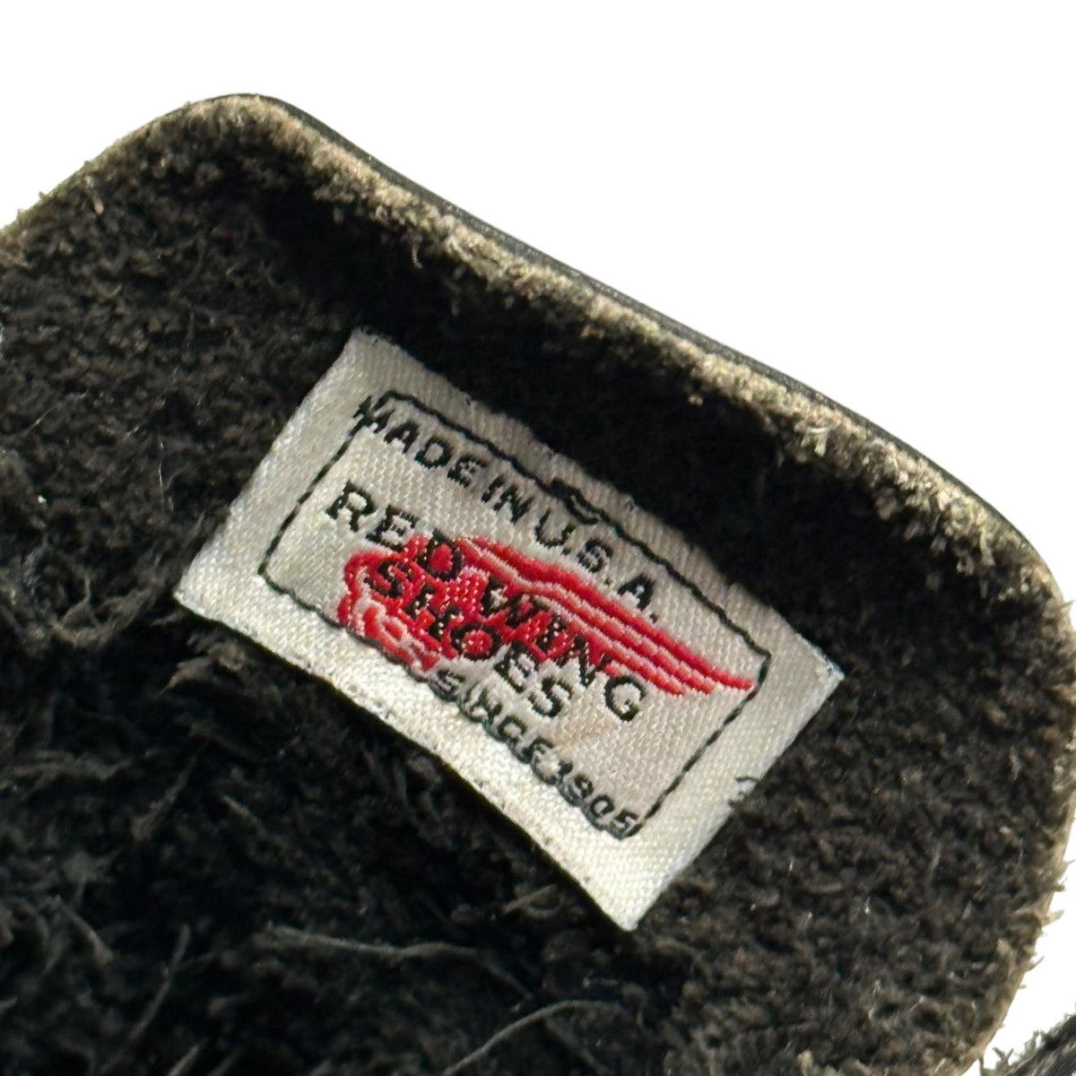 REDWING 90s USA 6-Inch Classic Moc Boots Black Size 7