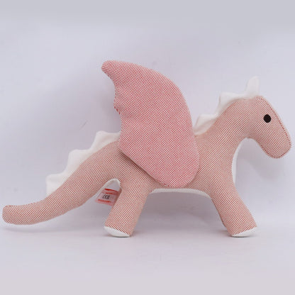 HERMES Epopee Dragon Plush Pink Size F