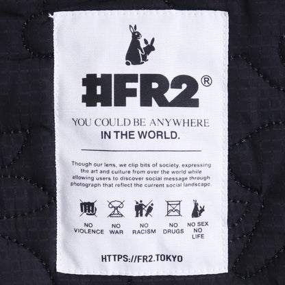 FR2 Ripstop Nylon Rabbits Quilted Vest Black Size L
