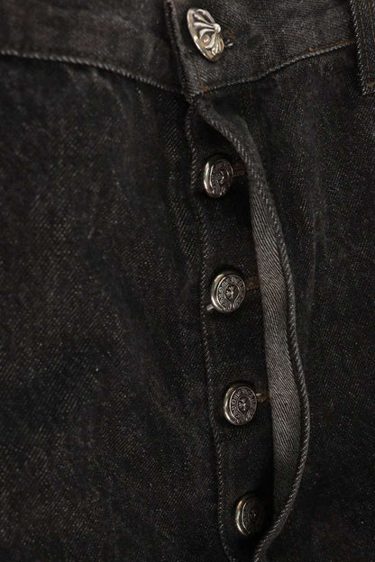 Chrome Hearts U VNTG JEAN BLK RED TAB Patch Jeans Size 36