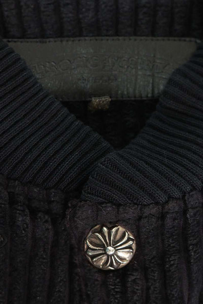 Chrome Hearts PPO LETTERMAN Corduroy Patch Jacket Size S