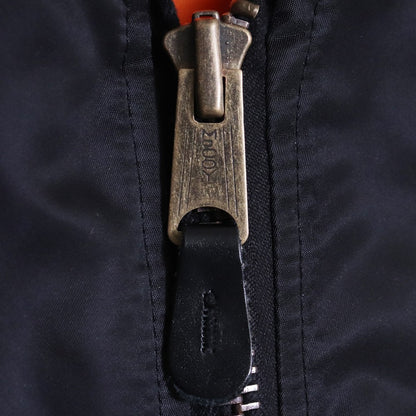 THE REAL MCCOY'S MA-1 Military Bomber Jacket Black Size S