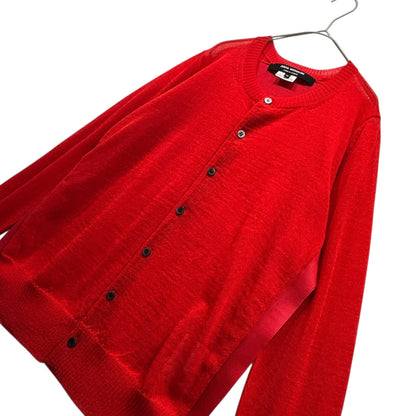 COMME des GARCONS JUNYA WATANABE Poly-Wool Cardigan Size M