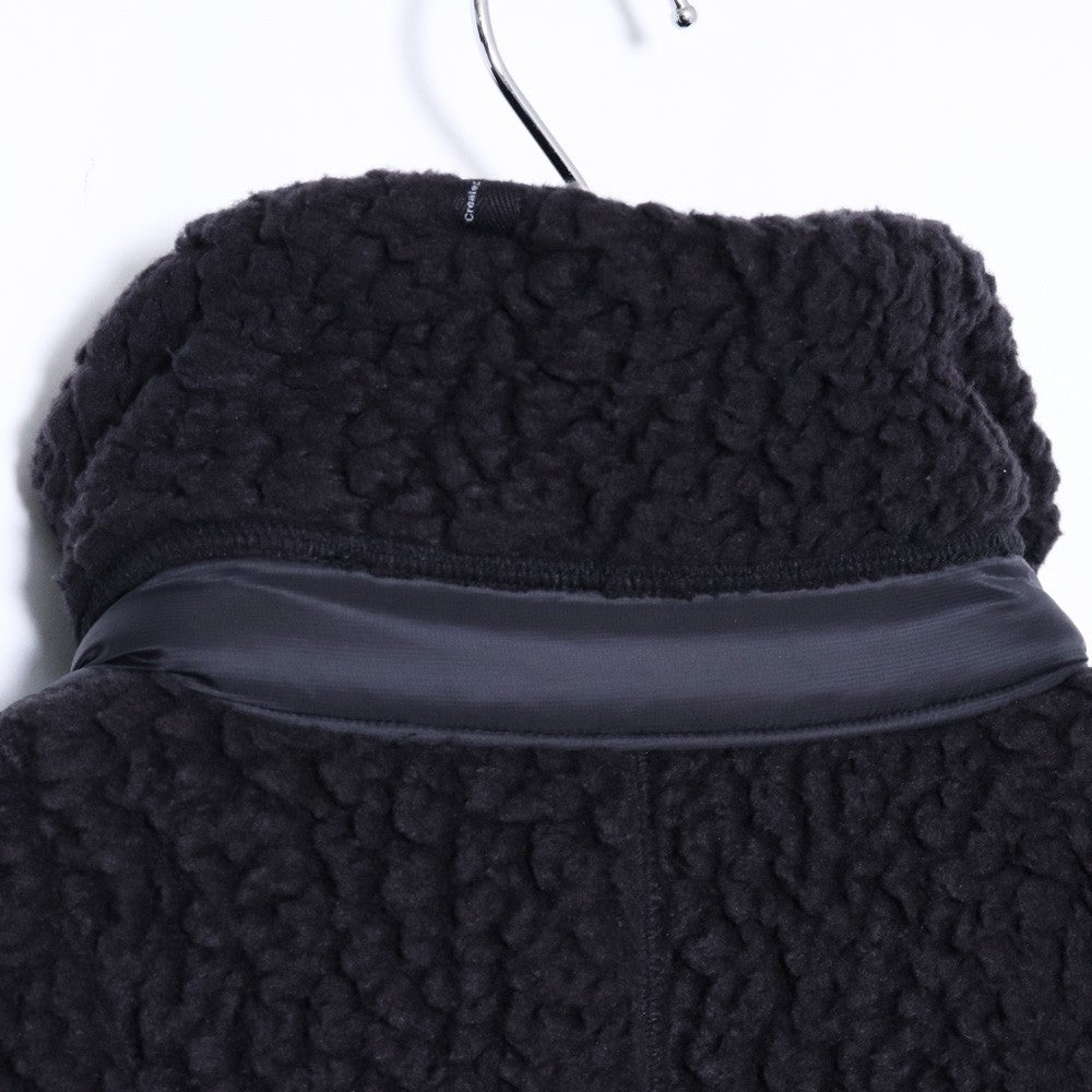 MOUNTAIN OF MOODS Zip-Up Fleece Jacket Black Size L