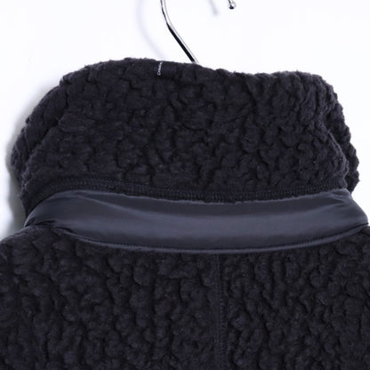 MOUNTAIN OF MOODS Zip-Up Fleece Jacket Black Size L