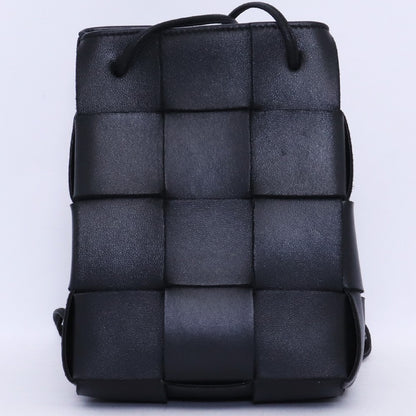 BOTTEGA VENETA Small Cassette Bucket Bag Black Size ONE SIZE