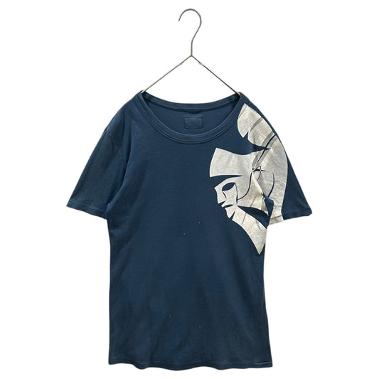 20471120 90s One-Shoulder Print Crew Neck T-Shirt Size M
