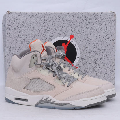 NIKE Air Jordan 5 Retro SE Craft Sneakers Beige Size 30cm