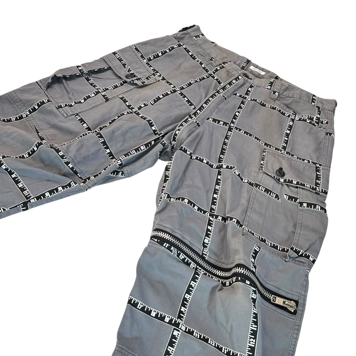MILKBOY 90s Major Checkered Shorts Gray/White Size FREE
