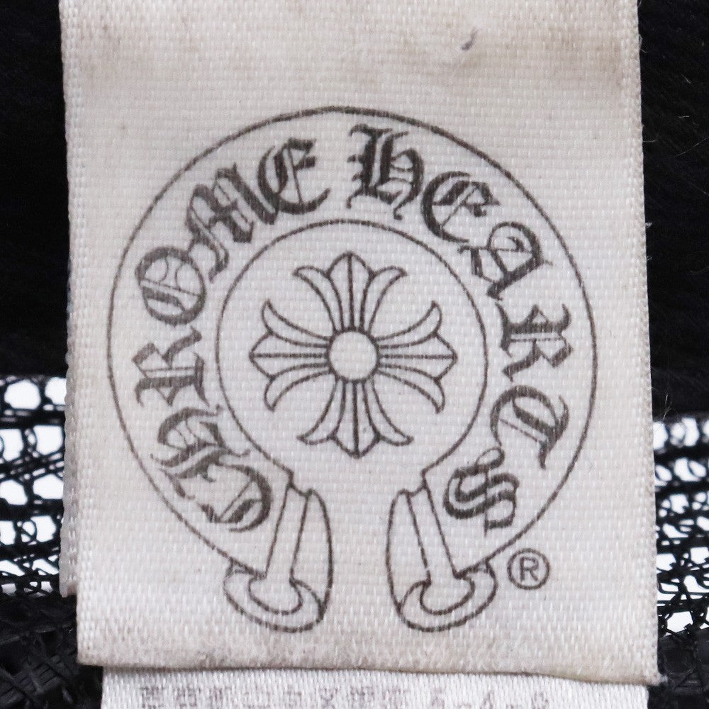 CHROME HEARTS FUCK YOU Mesh Trucker Cap Black Size F