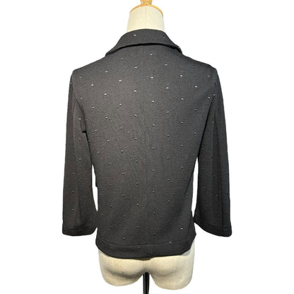 tricot COMME des GARCONS 09AW Shawl Jacket Black Size FREE