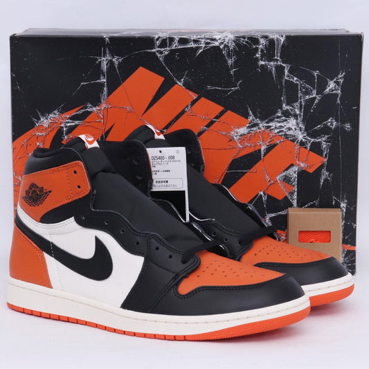 NIKE AIR JORDAN 1 Retro OG Sneakers Orange Size 29cm