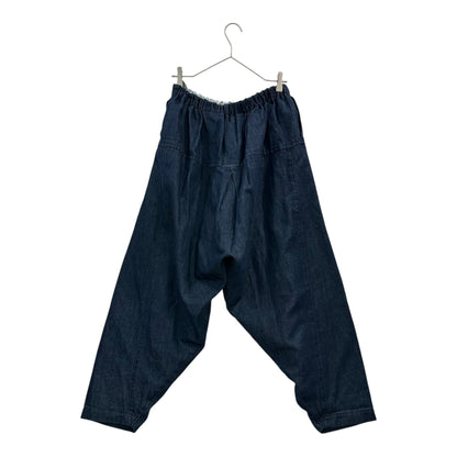 TAO 24SS Cotton Linen Denim Elastic Waist Pants Size FREE