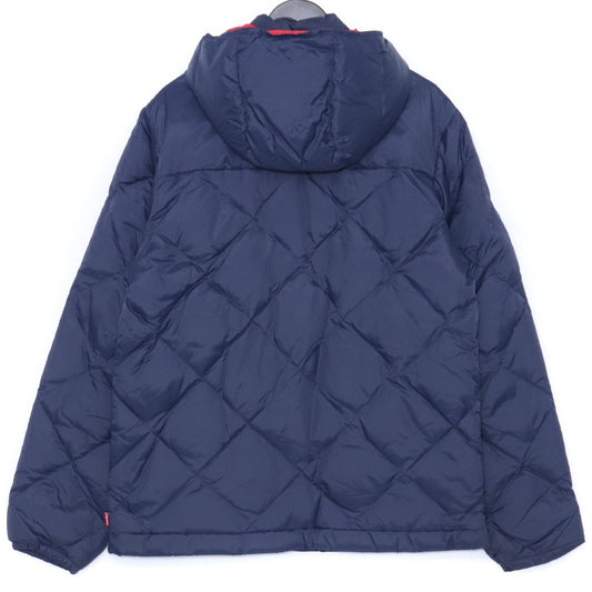 SUPREME 10AW Quilted Puffy Jacket Navy Size M