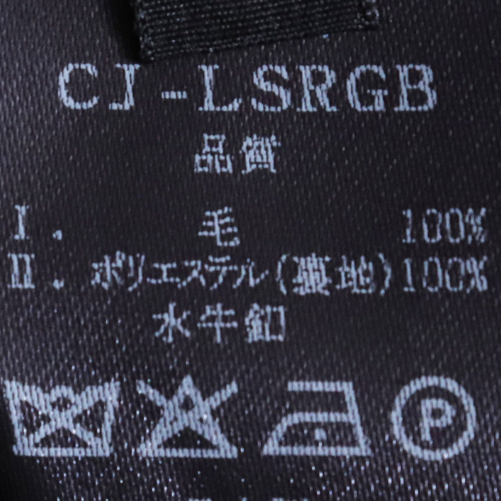 CROMAGNON 25AW MA-1 Wool Gabardine Jacket Black Size 3