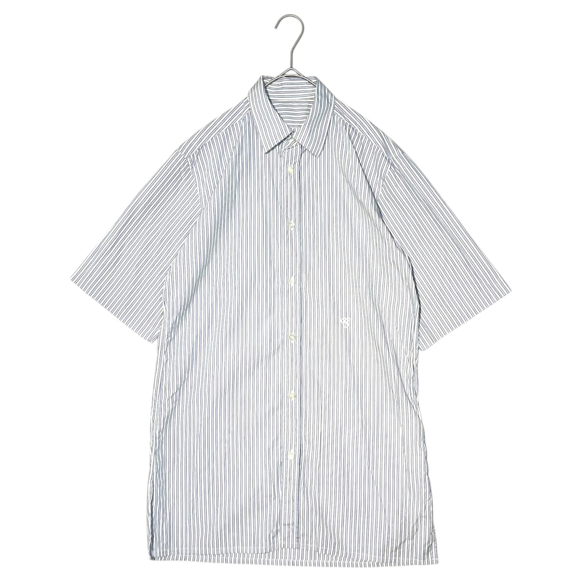 MAISON MARGIELA 24SS C Striped Shirt White/Blue Size 39