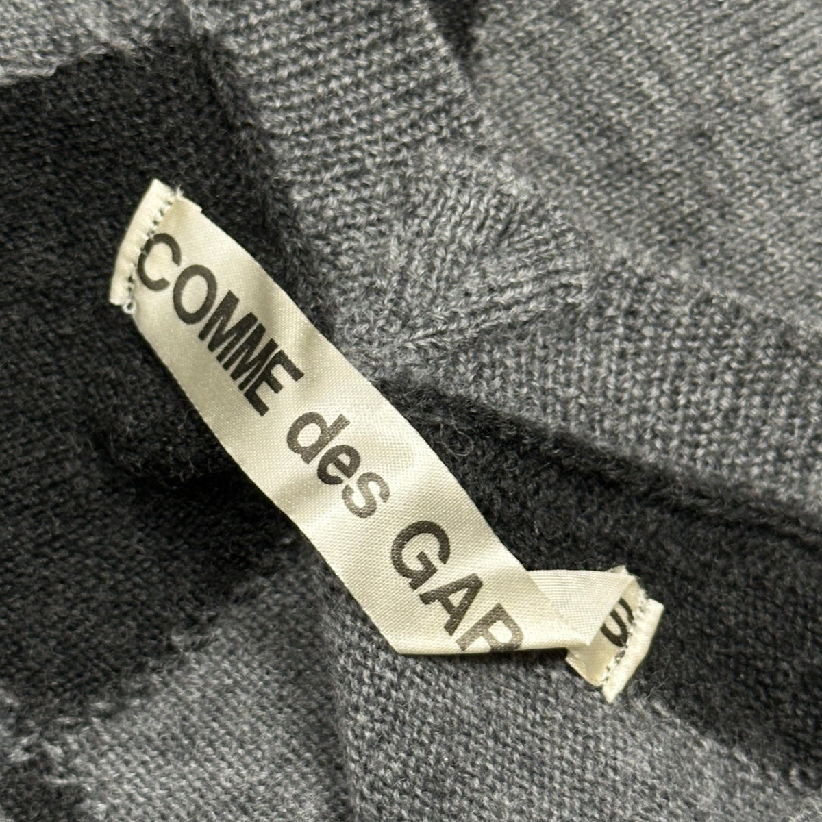 COMME des GARCONS 04AW Front & Back Sweater Multi Size FREE