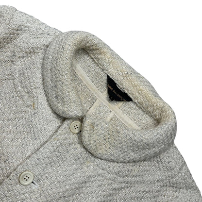 COMME des GARCONS 02SS Frayed Tweed Jacket Size S