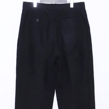 THE ROW Rolf Cotton Trousers Black Size 32