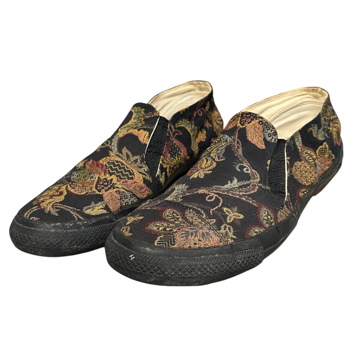 YOHJI YAMAMOTO POUR HOMME Gobelin Slip-Ons Size 4