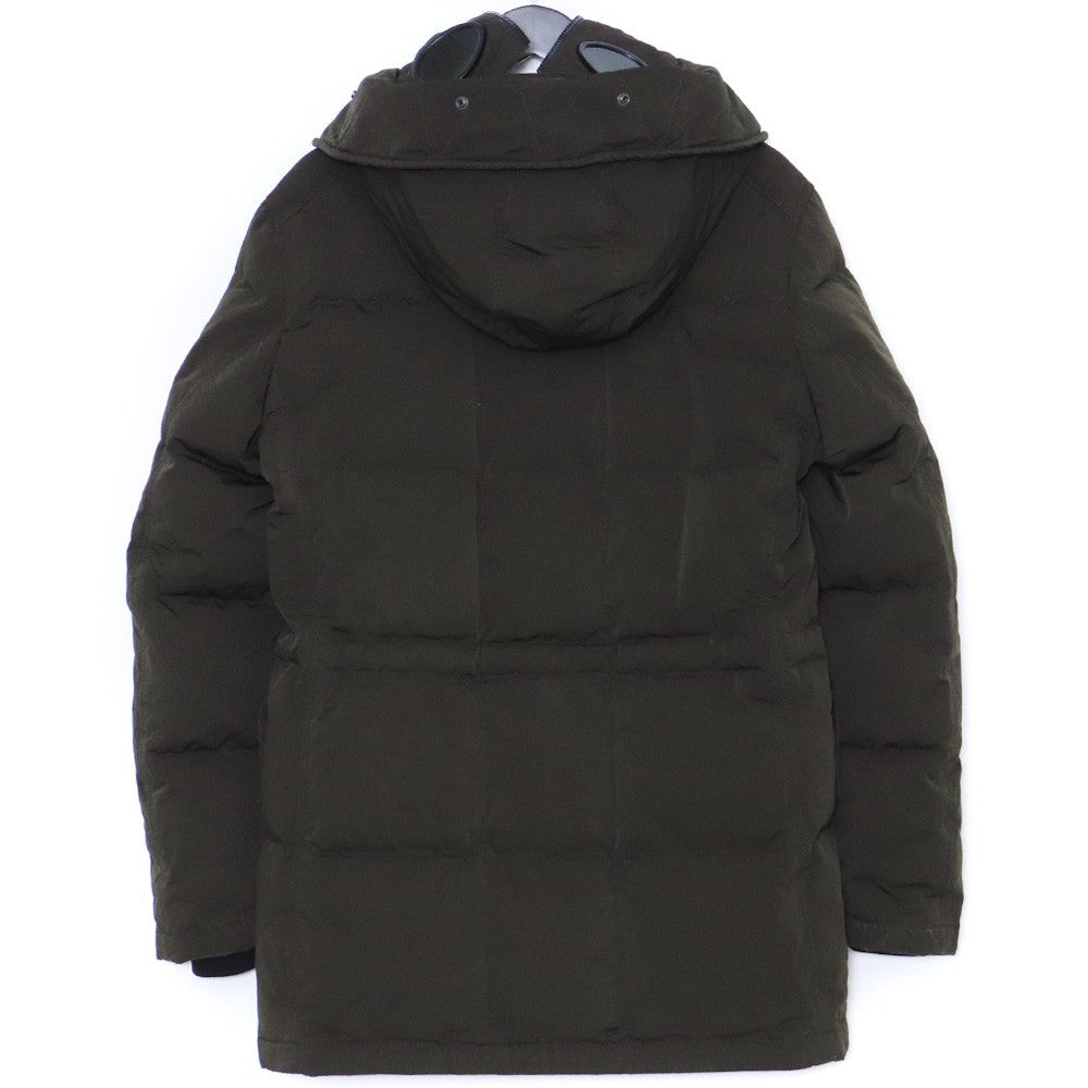 C.P COMPANY Goggle Down Jacket Khaki Size 48