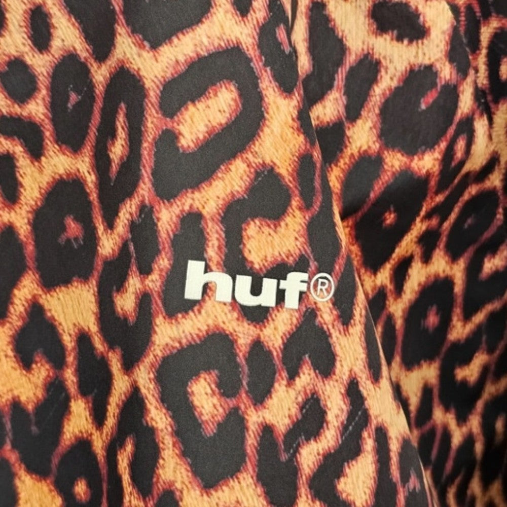 HUF Rainier Printed Shell Jacket Brown Size L