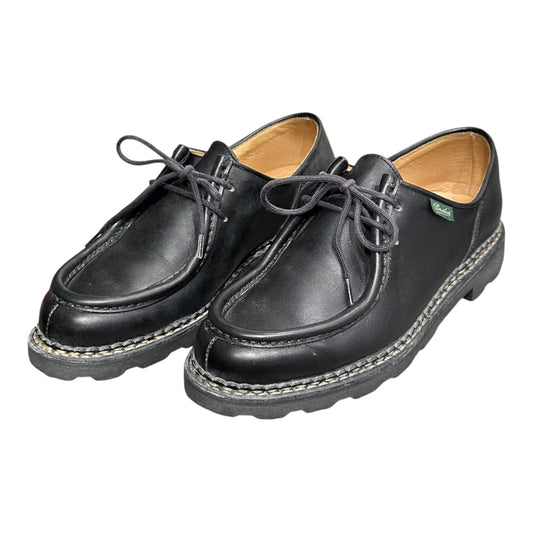 Paraboot Michael Mocassin Leather Boots Black Size 39
