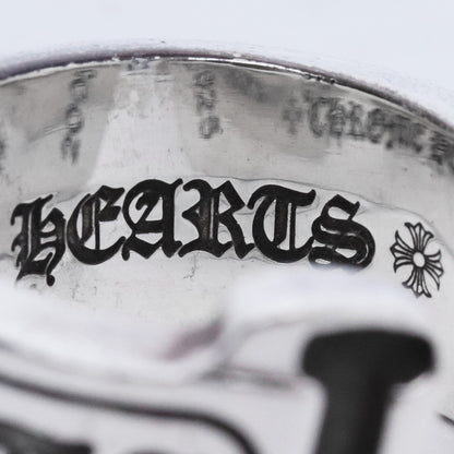 CHROME HEARTS LG Scroll Label Ring Silver Size ONE SIZE