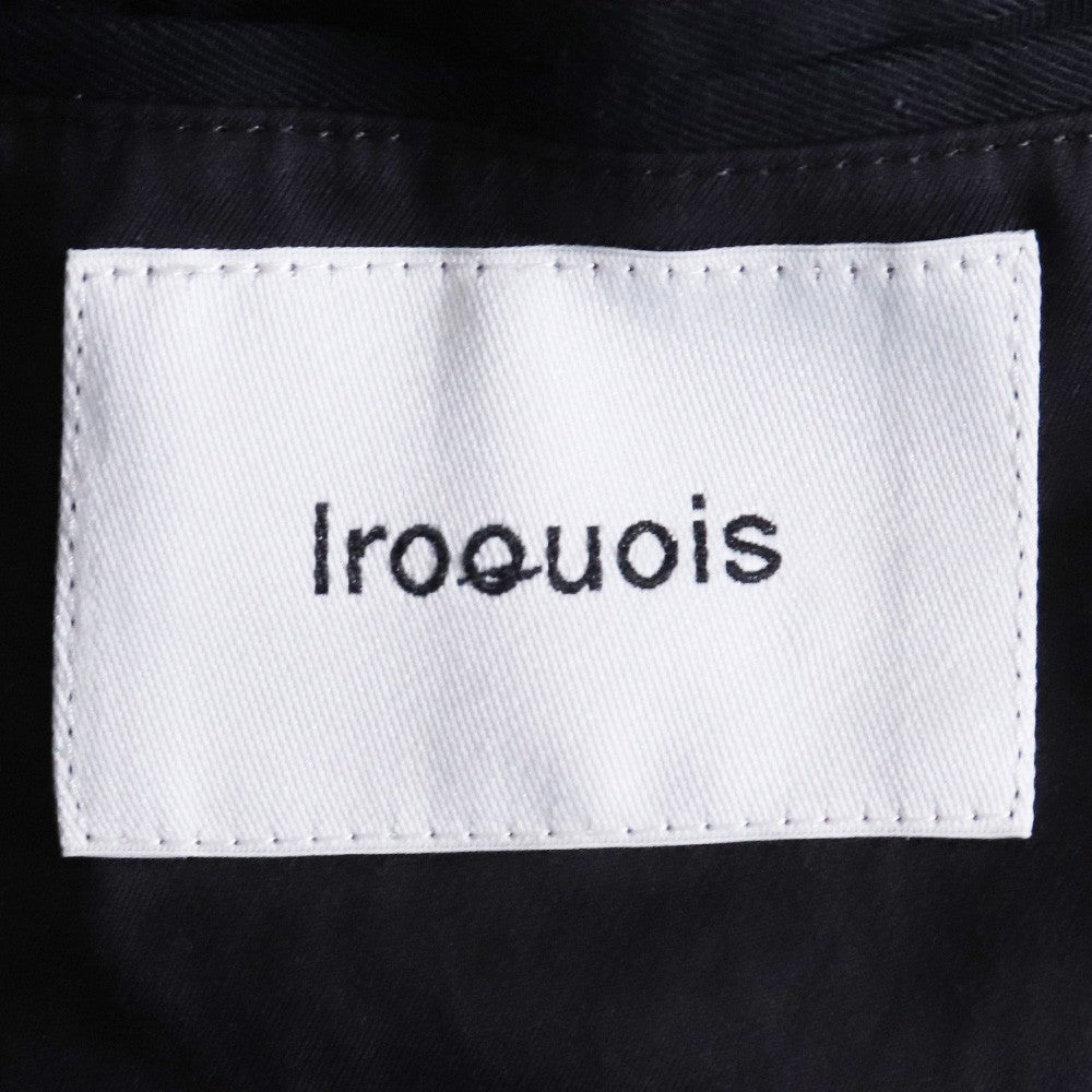 IROQUOIS Kimono Jacquard Blazer Black Jacket Size 1