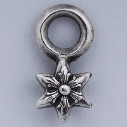 CHROME HEARTS STACK STAR V1 Charm Silver Size F