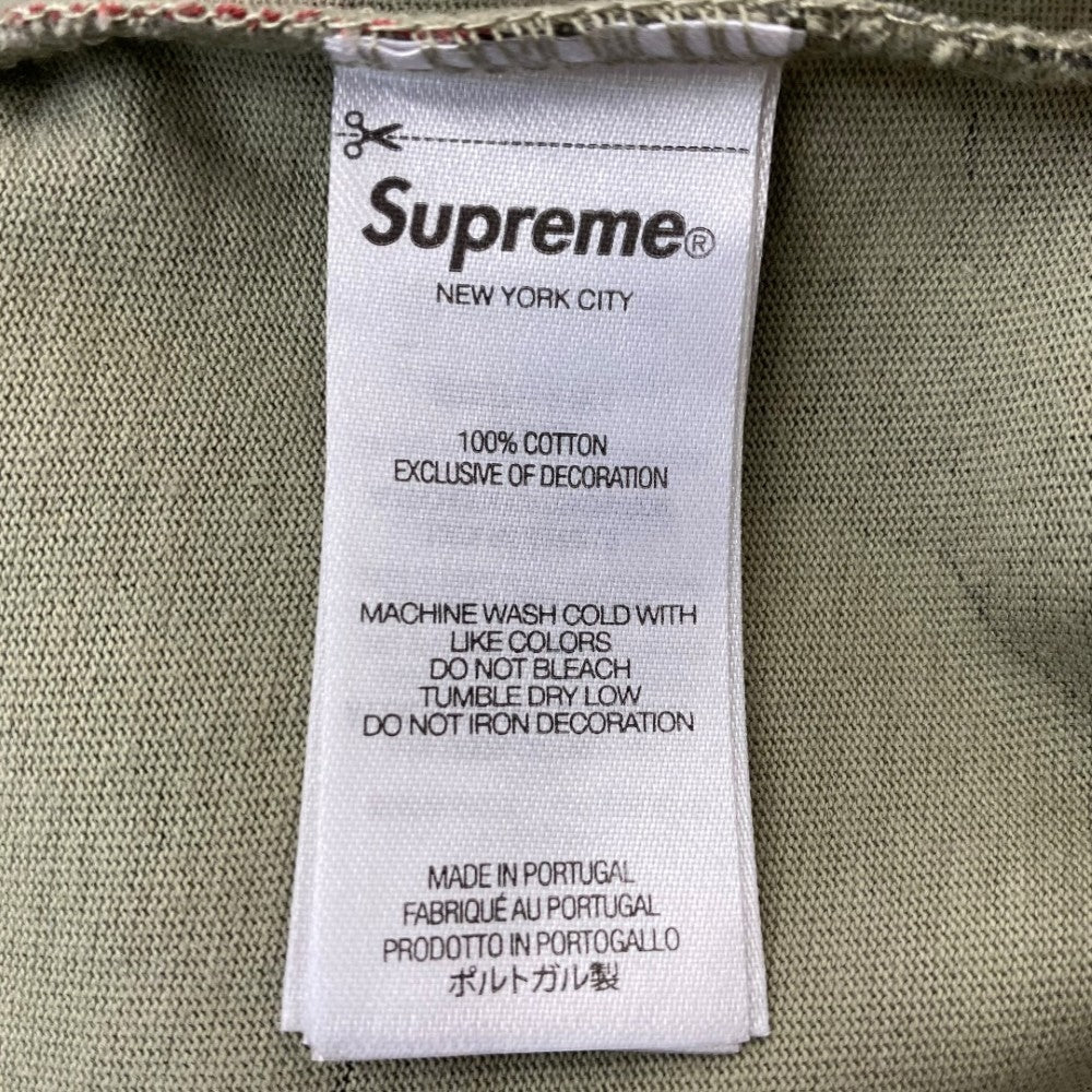 SUPREME 26SS Small Box Camo T-Shirt Red Camo Size XL