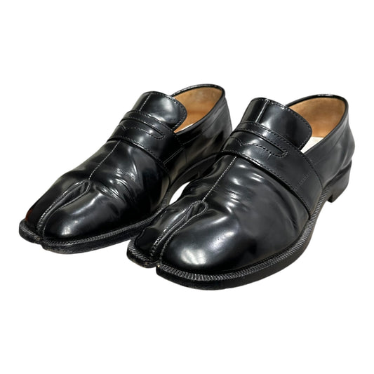 MAISON MARGIELA Tabi Coin High-Shine Leather Loafers Size 38