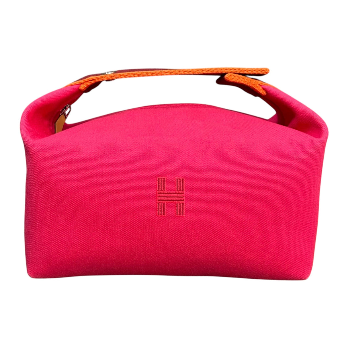 HERMES Brid a Black PM Hand Bag Brown 2023