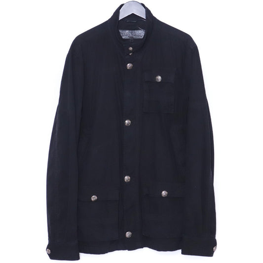 CHROME HEARTS Cherry Bomb Military Jacket Black Size L