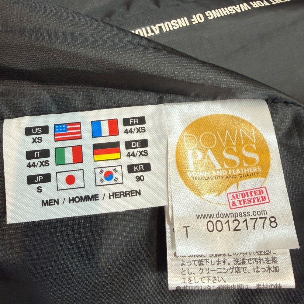 DESCENTE Mizusawa Mountaineer Down Jacket Black Size S