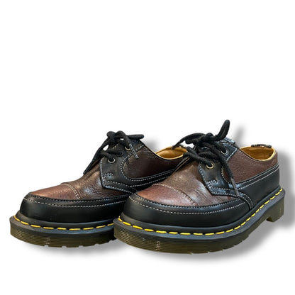 DR. MARTENS 1461 MIE 3-Eye Leather Shoes Brown Loafers Size 3