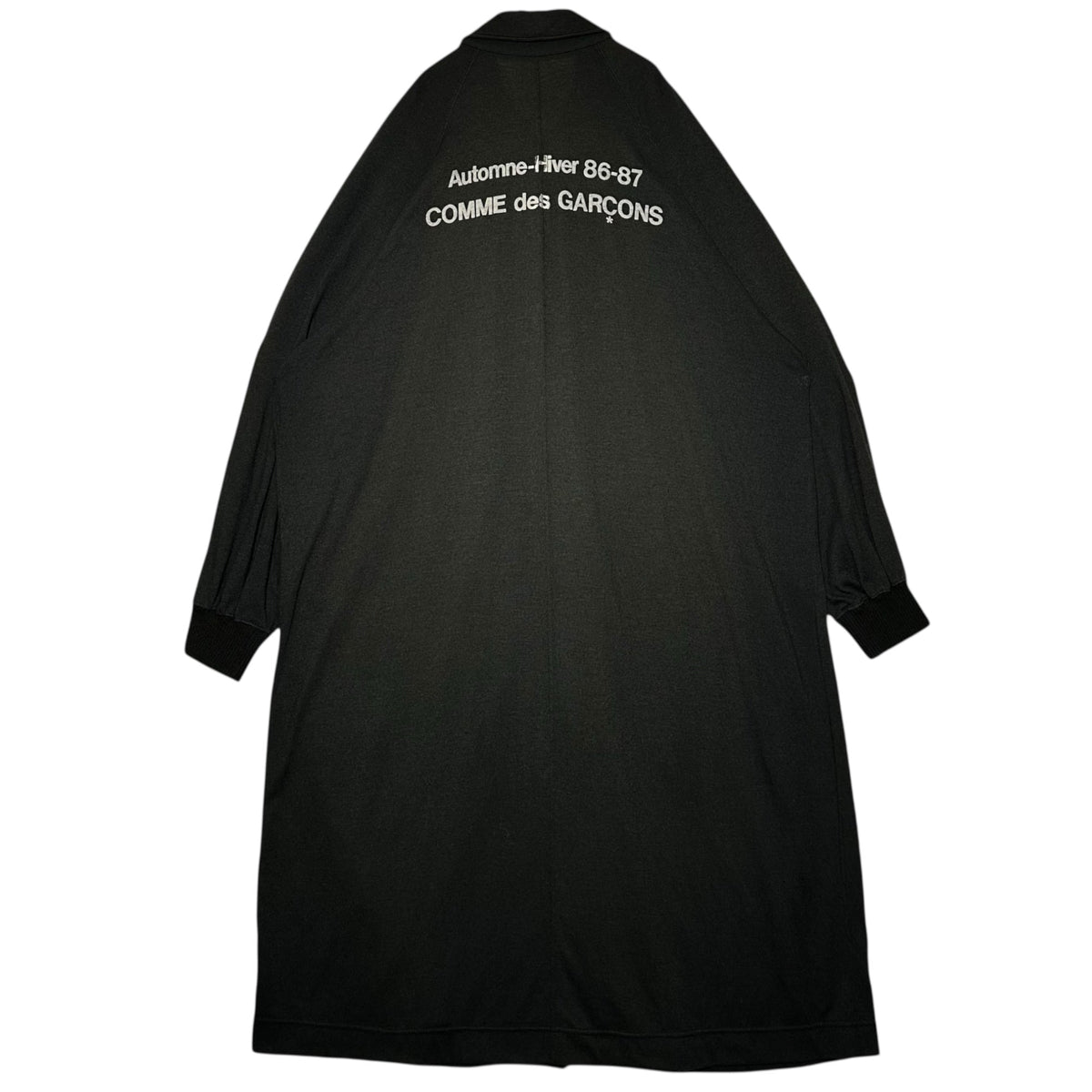 COMME des GARCONS 86AW Staff Wool Coat Black Size M