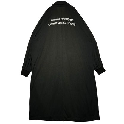 COMME des GARCONS 86AW Staff Wool Coat Black Size M