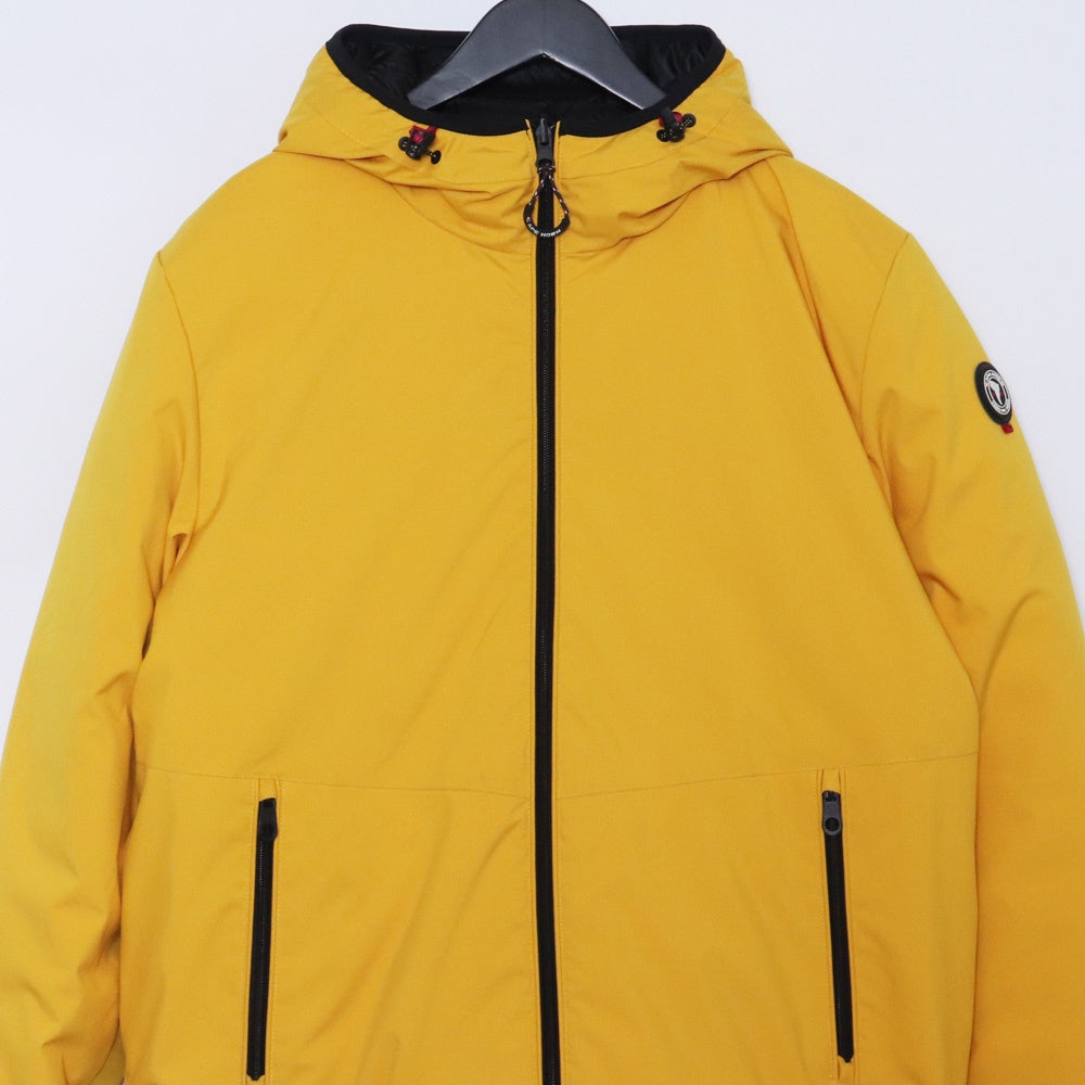 CAPE HORN Yellow Grey Reversible Down Jacket Size 52