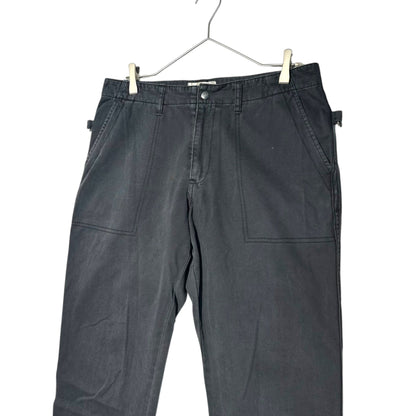 AFFA Bondage Cotton Pants Black Cotton Size L
