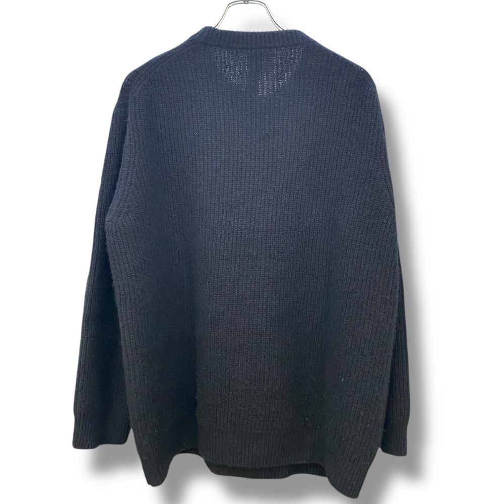 YAECA CONTEMPO Cashmere Crewneck Sweater Black Size L