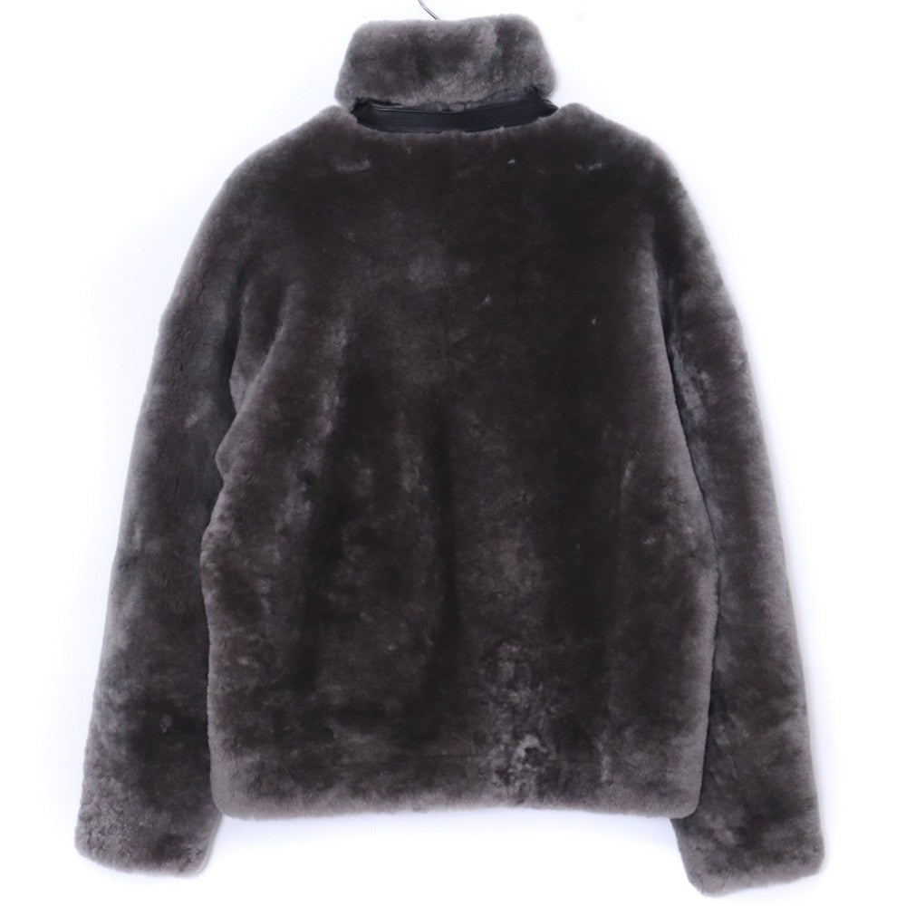 DEVOA 23AW Mouton Jacket Warm Gray Size 1
