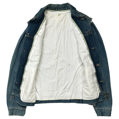 s Docking Denim Jacket x MIHARA YASUHIRO 00s Archive Docking Denim Jacket Size M