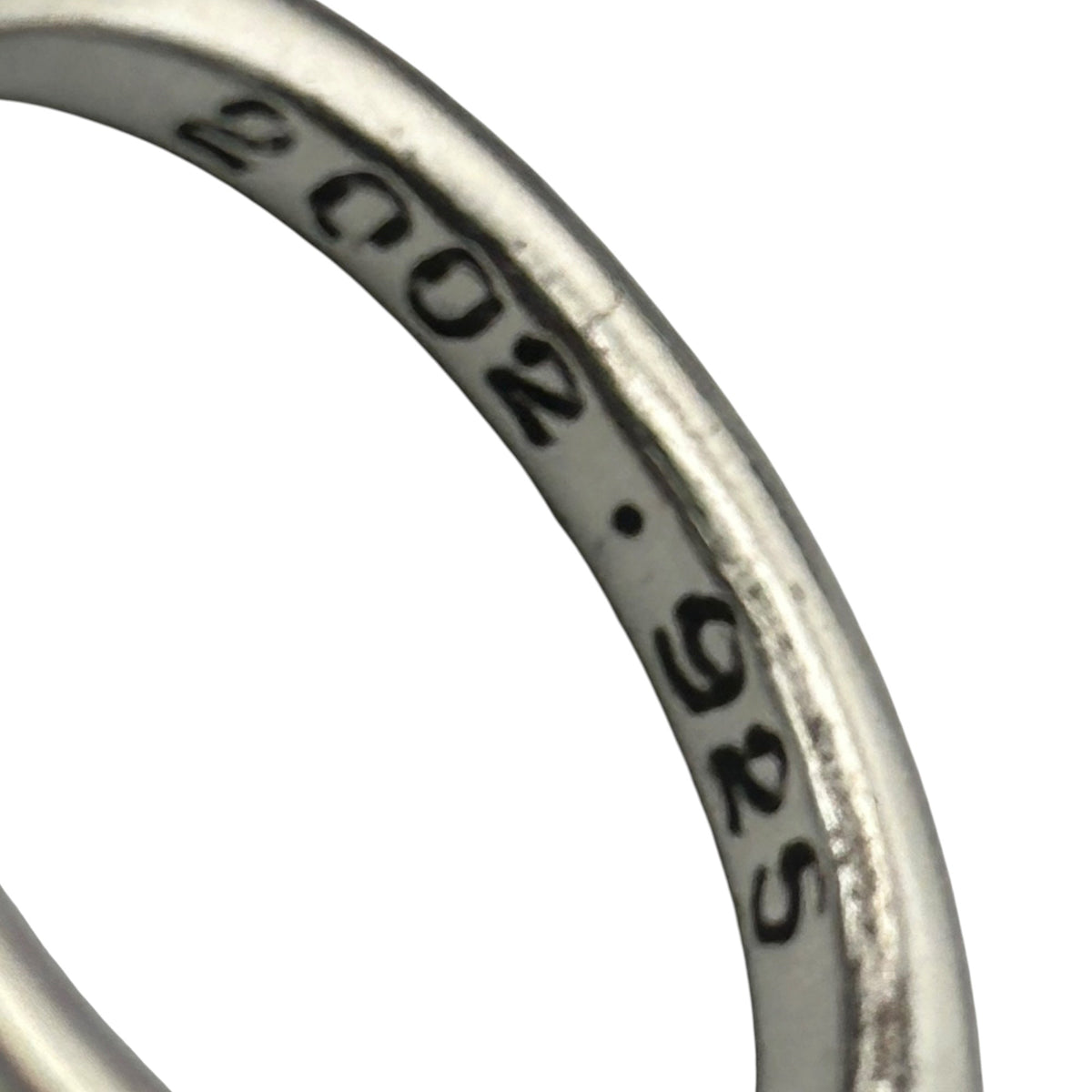 CHROME HEARTS NTFL Silver Ring Size JP 25