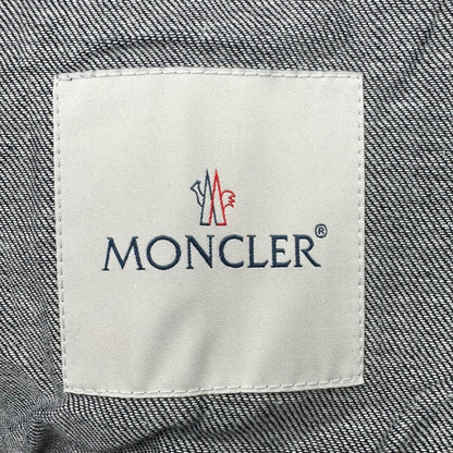 MONCLER ALAIN Urethane Tape Denim Jacket Indigo Size 0