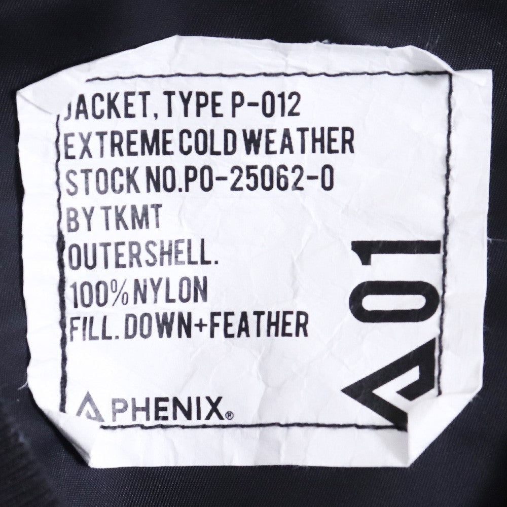 PHENIX 25AW TKMT MA-1 Bomber Jacket Black Size 1