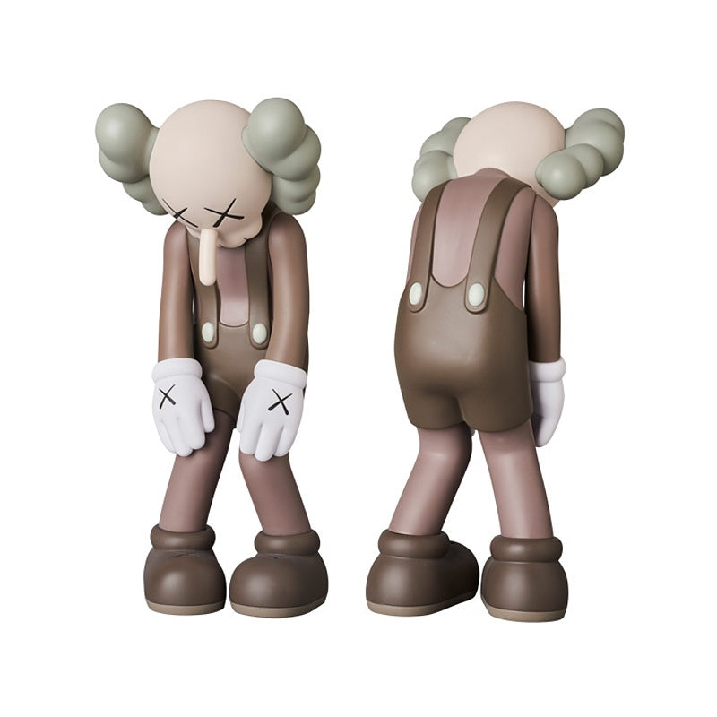 MEDICOM TOY KAWS SMALL LIE Companion Figure Brown Size F