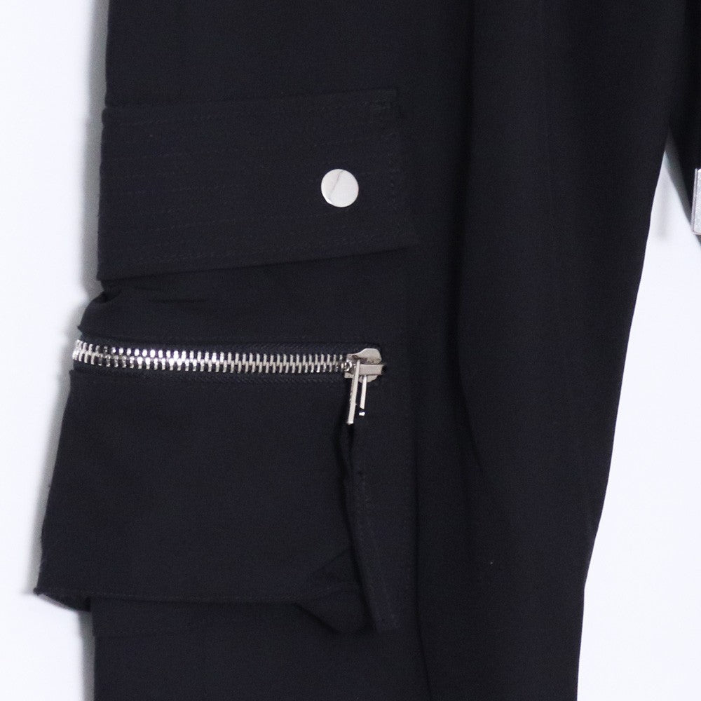 MLVINCE TYPE-4 Slim Stretch Cargo Pants Black Size 34