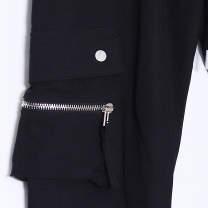 MLVINCE TYPE-4 Slim Stretch Cargo Pants Black Size 34