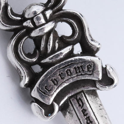 CHROME HEARTS RNG&No #5 Dagger Keyring Silver Size #5